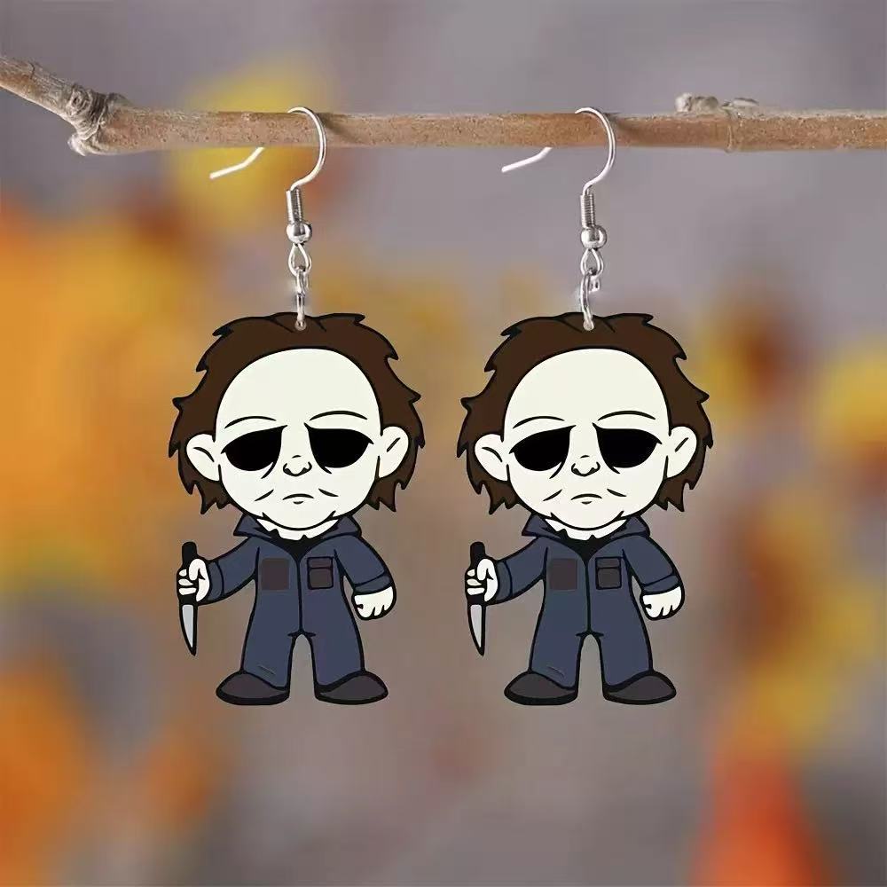 Wholesale Halloween Acrylic earrings