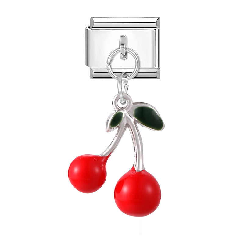 Wholesale  Italian Charm Bracelet 9mm DIY Splicing Cute Creative Stainless Steel Composable Bracelet