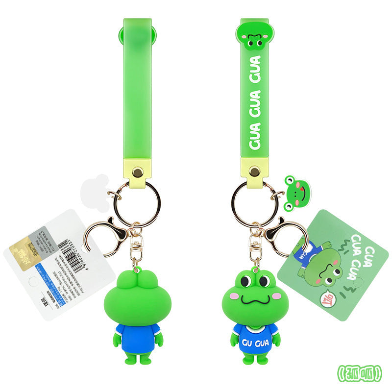 Wholesale Little Frog Cartoon PVC Keychains ACC-KC-Chaow001
