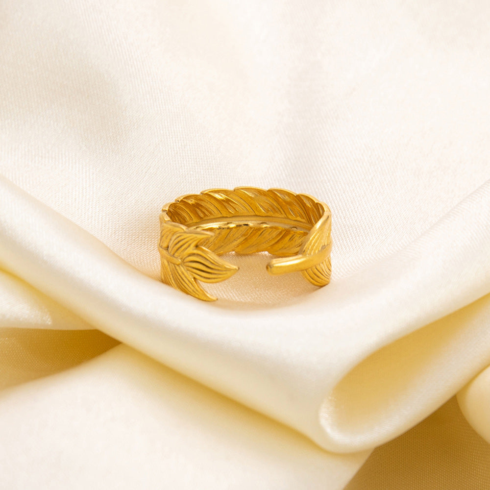 Wholesale Stainless Steel Open Adjustable Rings ACC-RS-YuHui006