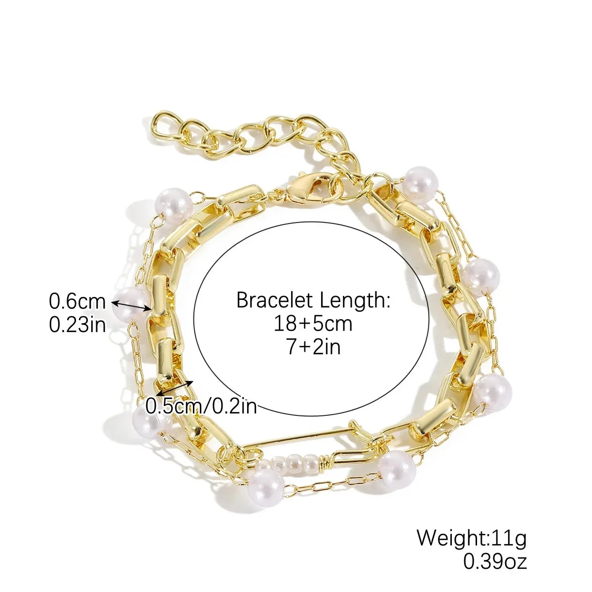 Wholesale  Multi-layer Pearl Bracelet