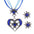 Wholesale Oktoberfest Vintage Heart Diamond Necklace