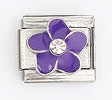 Wholesale Italian Style Flower Modular Bracelet Stainless Steel Fashion Accessory For Gift And Resale
