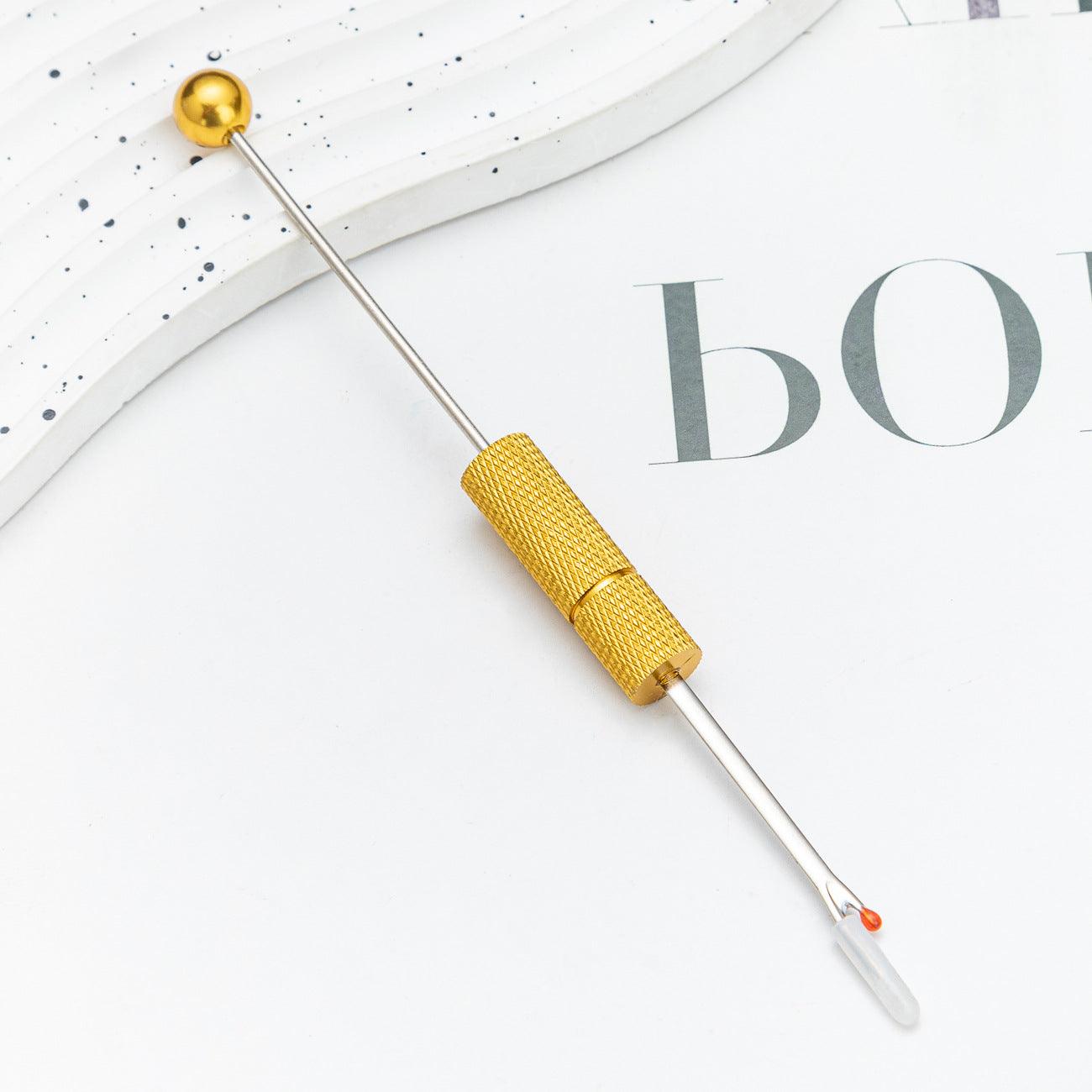 Wholesale Beadable Seam Rippers Metal Household Seam Ripper Portable Thread Pick-up Needle Sewing Tools ACC-SR-HuaH001