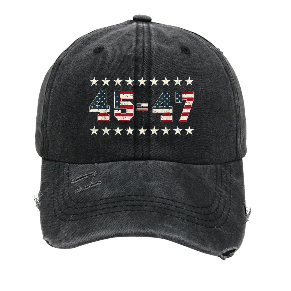 Wholesale  Washed Printed Baseball Cap