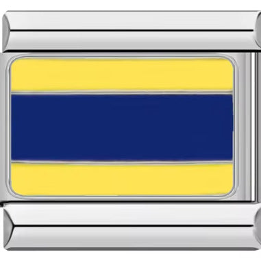 Wholesale  Module Flag Stainless Steel Bracelet - Trendy Fashion Accessory Gift