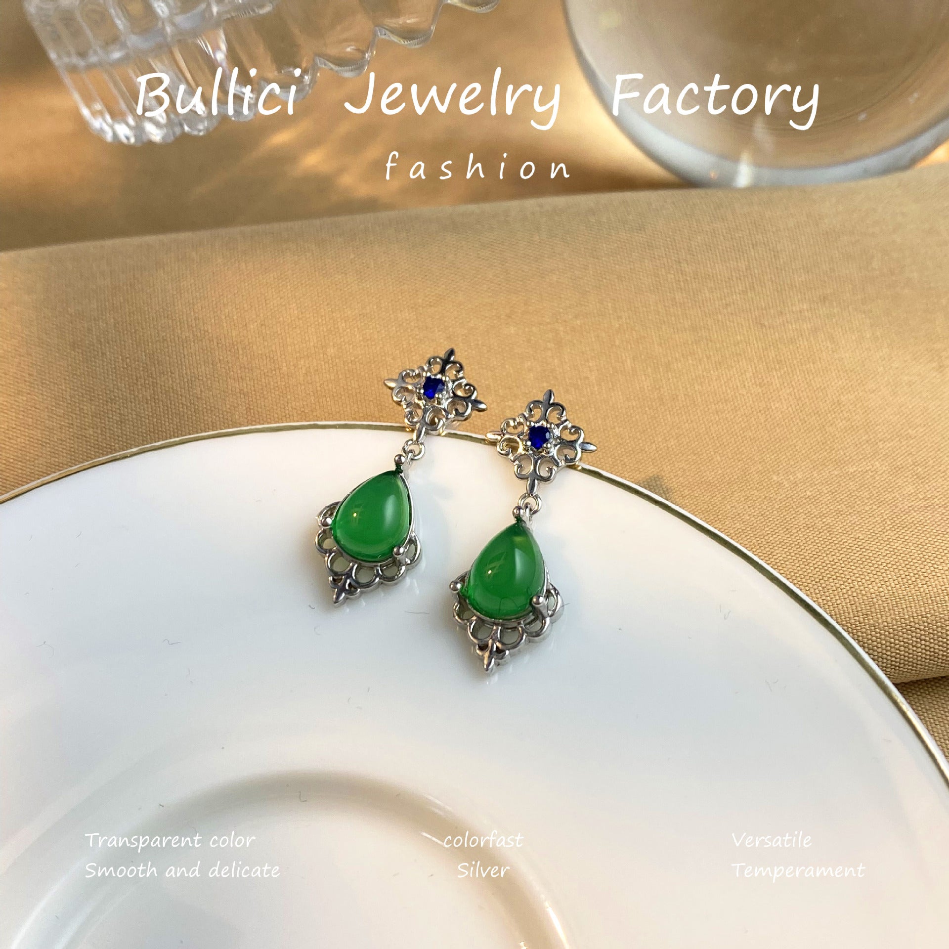 Wholesale  Light Luxury New Style S925 Sterling Silver Earrings