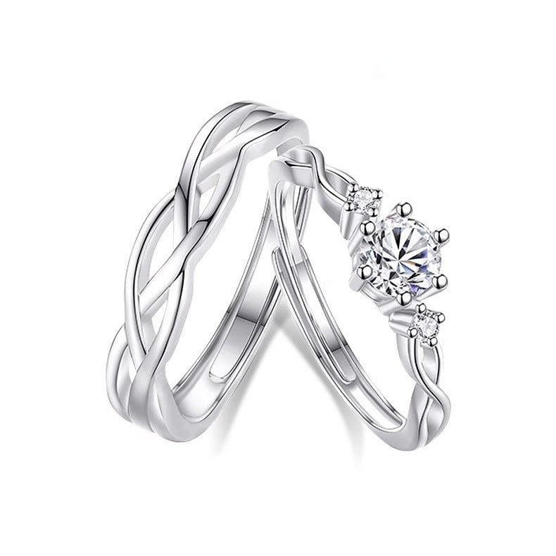 Wholesale  sterling silver adjustable ring