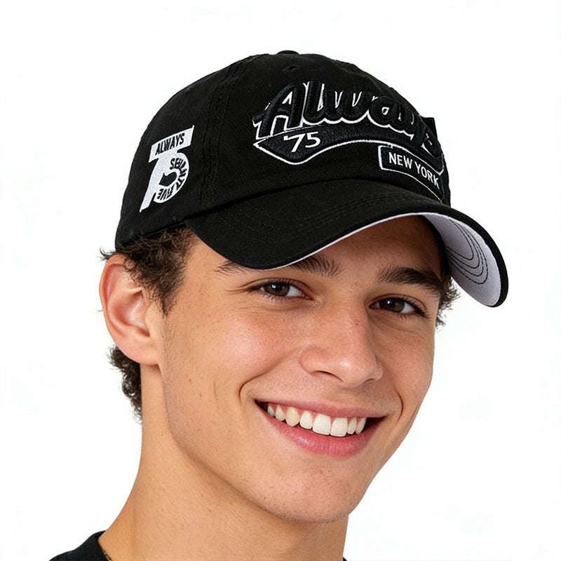 Wholesale Chic Cotton Baseball Cap With 3D Letter Embroidery Adjustable Summer Sun Hat Stylish Fashion Accessory For Gift Or Boutique Resale