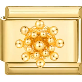 Wholesale Italian Charm Bracelet 9mm DIY Splicing Diamond Gold Stainless Steel Composable Bracelet