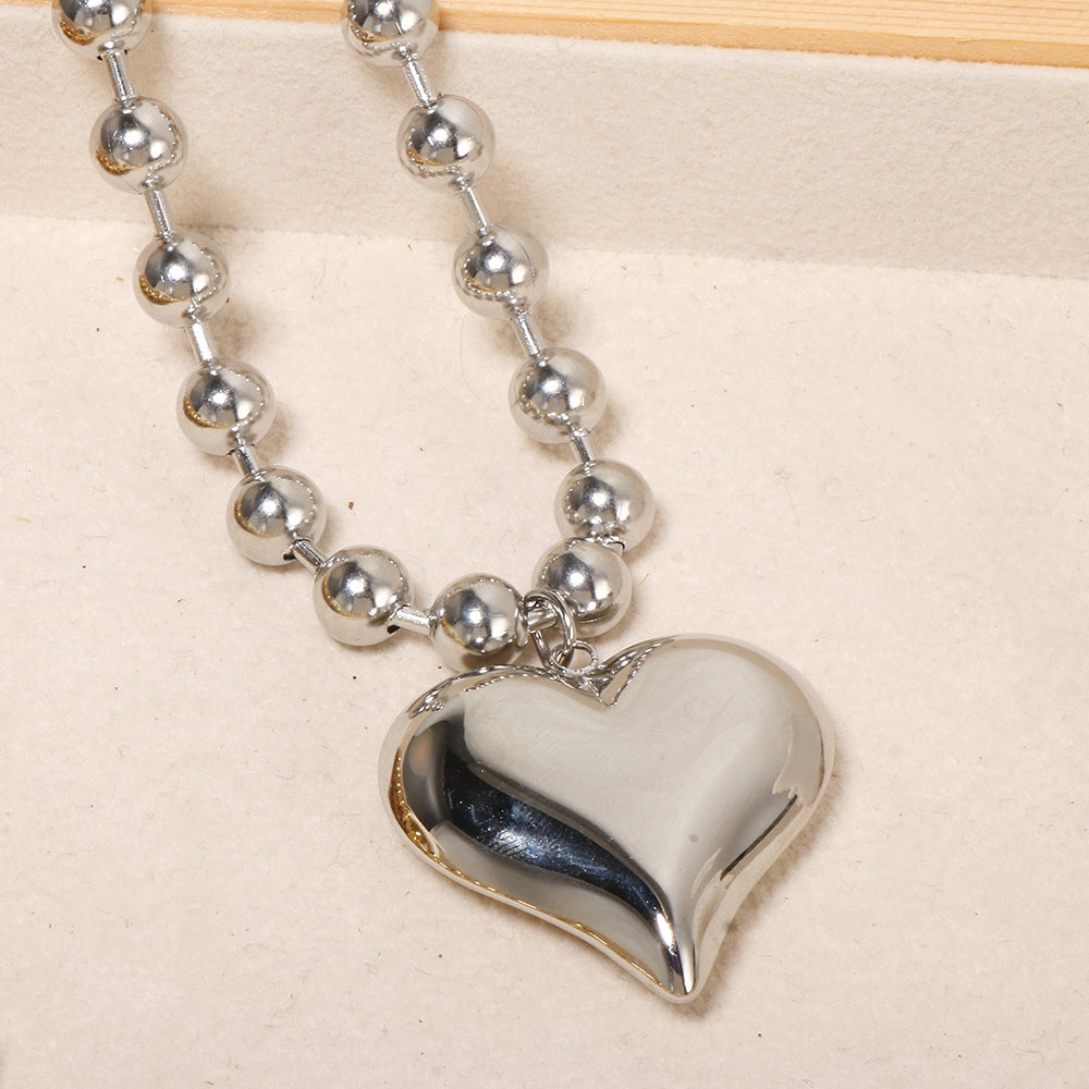 Wholesale Stainless Steel Heart Necklace