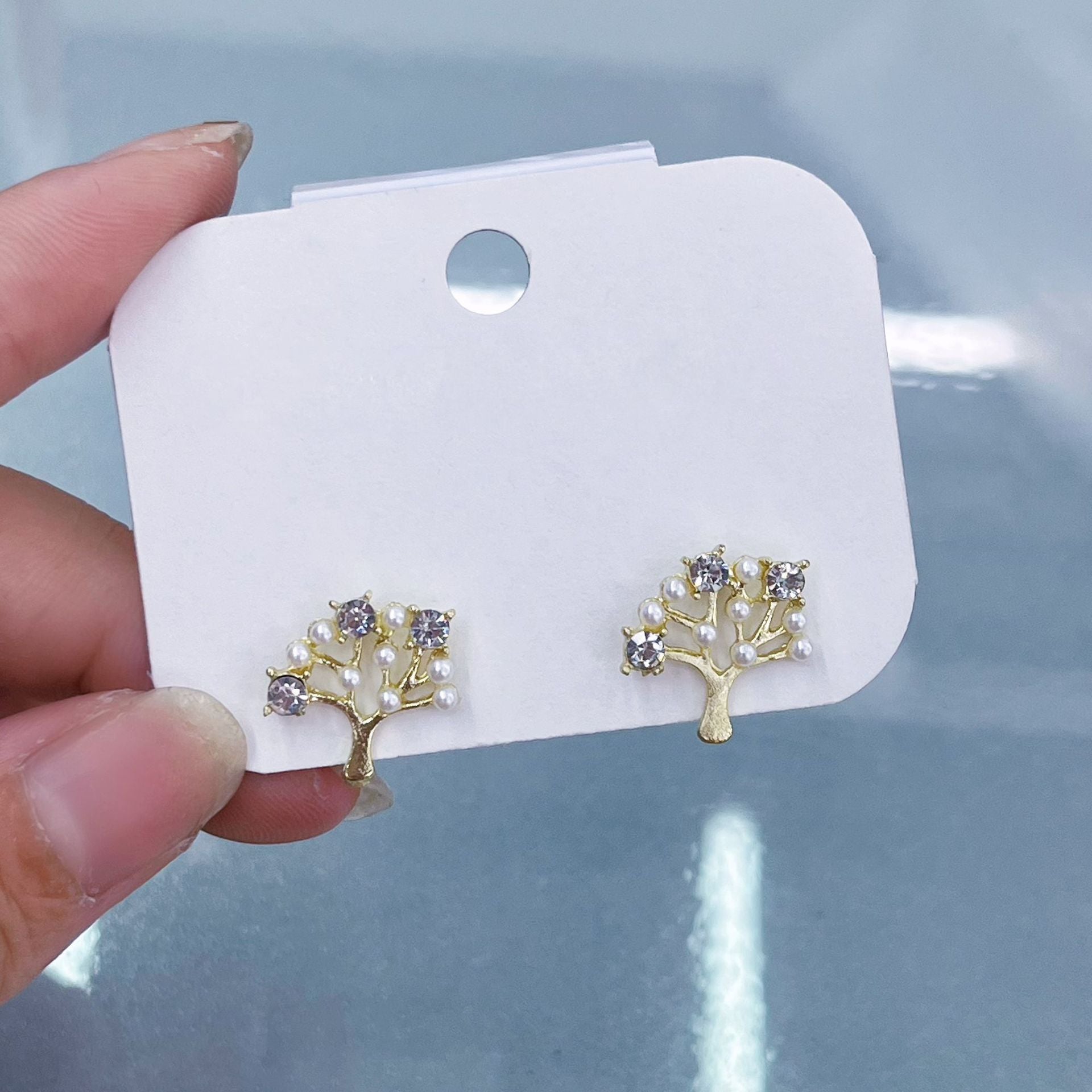 Wholesale Forest Style Earrings Flower Earrings ACC-ES-Hanxi013