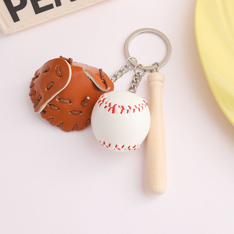 Wholesale  Creative Baseball Keychain