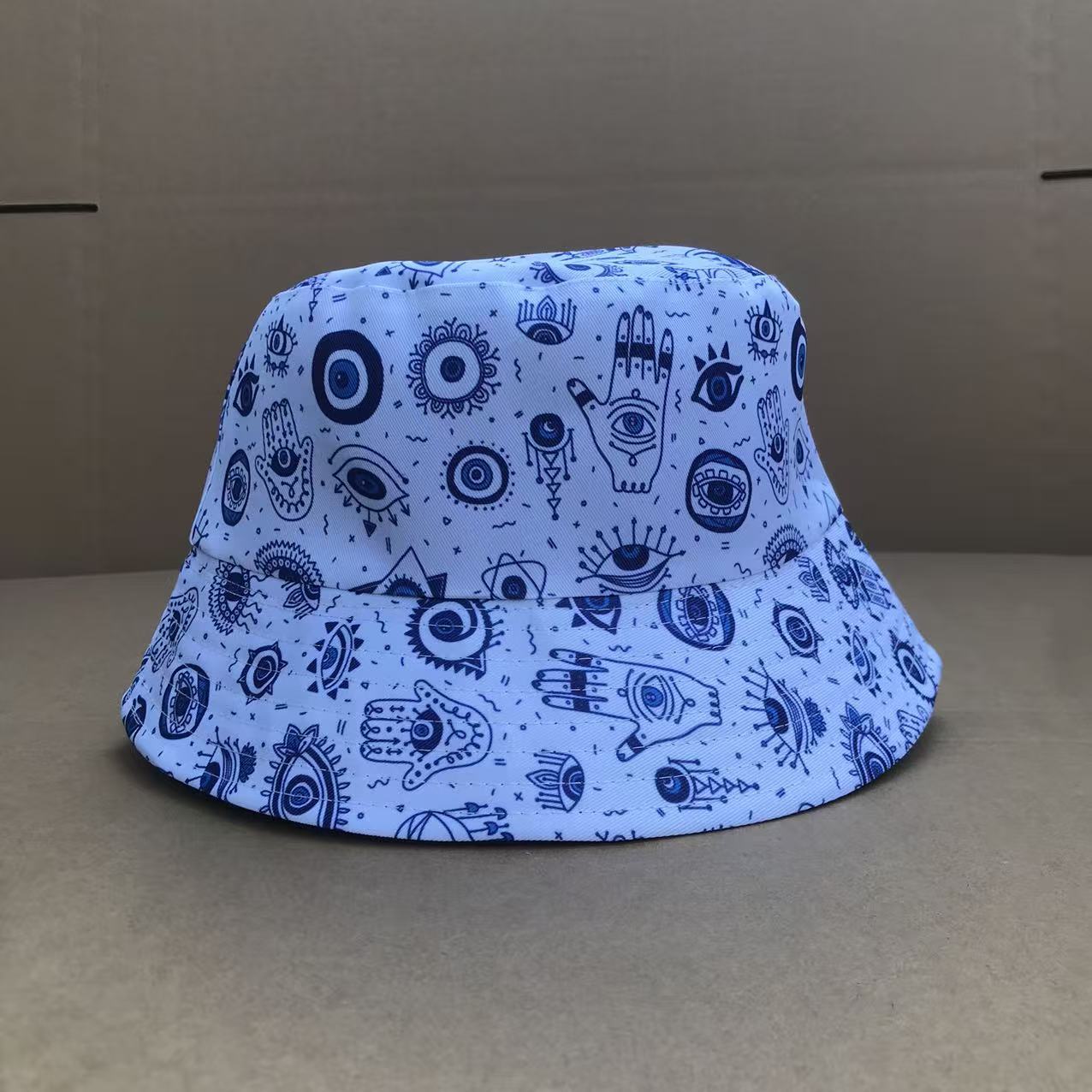 Wholesale Fruit Floral Print Bucket Hat For Adults Sun Protection Outdoor Fashion Accessory Boutique Gift Resale