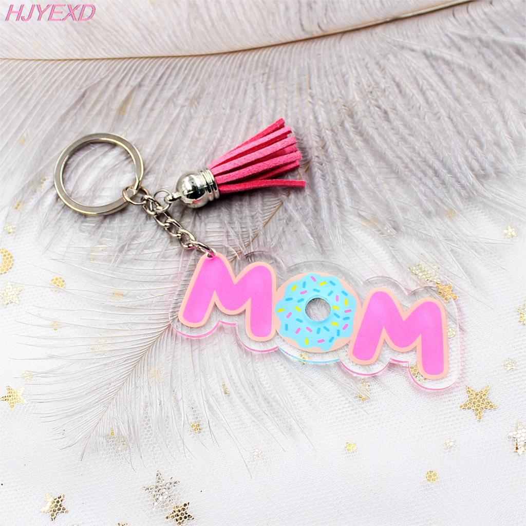 Wholesale 10pcs MOM Mother's Day Gift Acrylic Keychain ACC-KC-XiaoYan012
