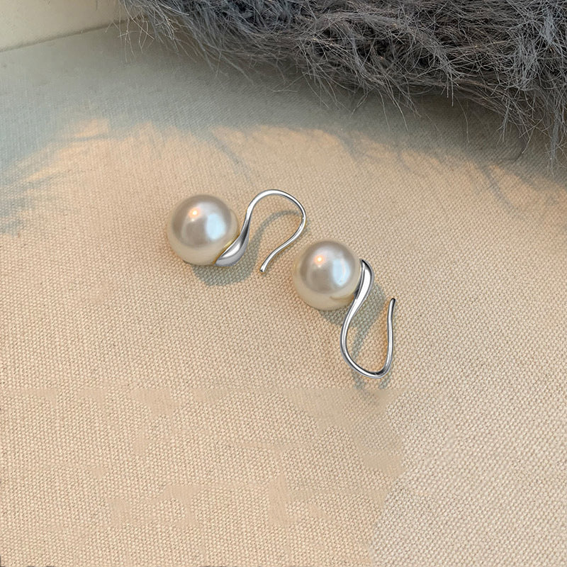 Wholesale high heels pearl earrings