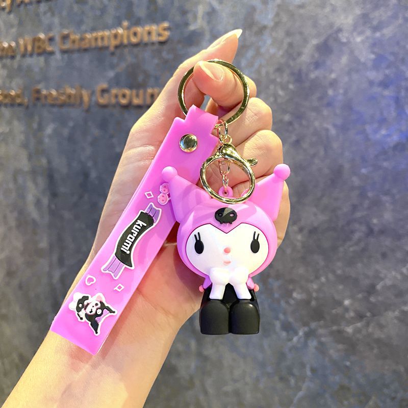 Wholesale Cartoon PVC Soft Glue Cute Keychain ACCVIP-KC-GongZ027