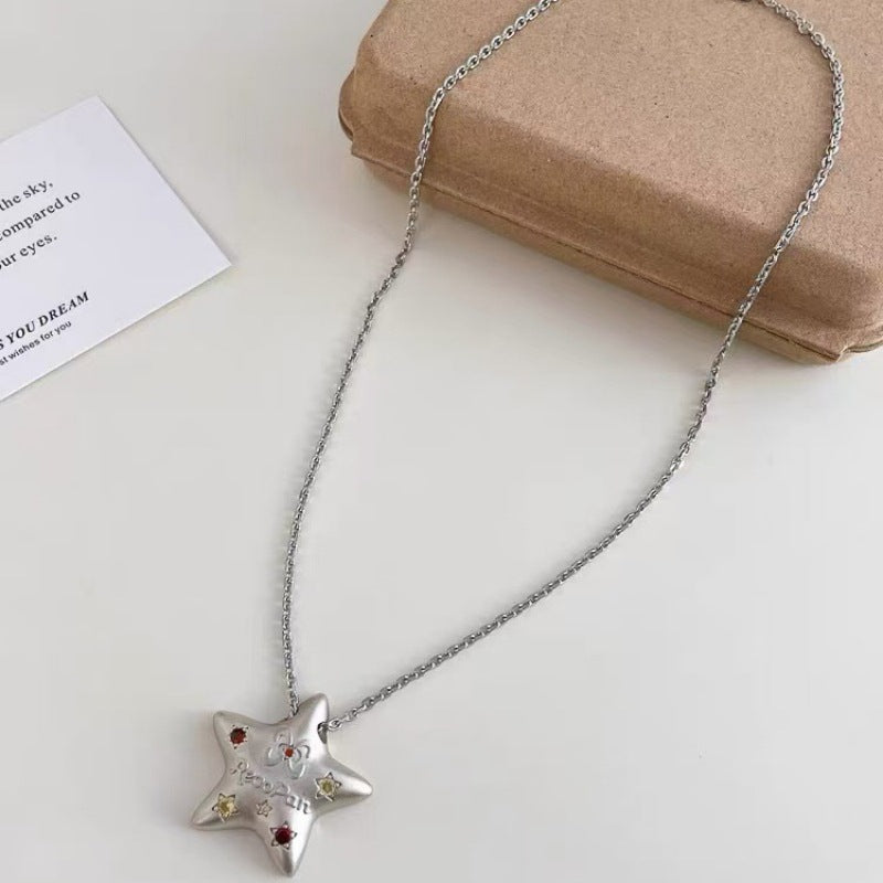 Wholesale "Lucky Star"  Little Star Necklace