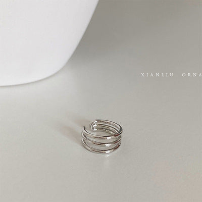 Wholesale Silver Plated Clip On Earrings Retro Fairy Style Fashion Accessory for Boutique Resale