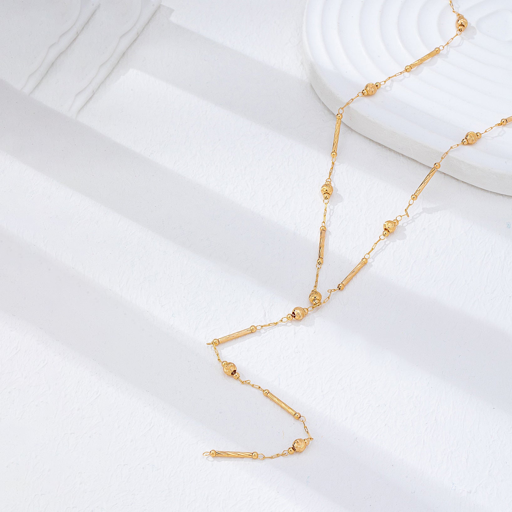 Wholesale Gold Flower Pendant Necklace Fashion Jewelry Accessory Trendy Party Gift Boutique Resale