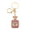 Wholesale  creative fashion rhinestone  keychain full diamond perfume bottle  keychain