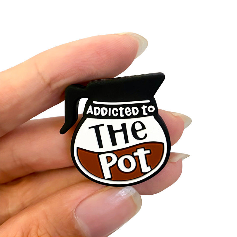 Wholesale Random 10pcs Silicone Beads Loose Beads DIY Accessories Focal Beads ACC-BDS-WDX225