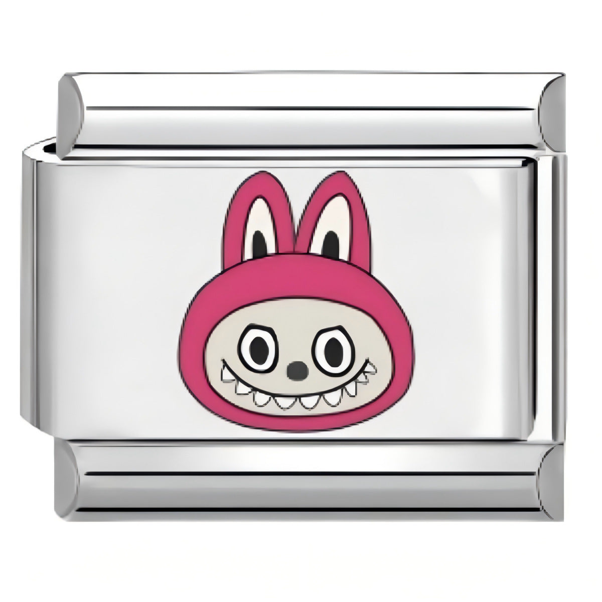 Wholesale 10pcs Italian Charm Bracelet 9mm DIY Splicing Cartoon Cute Stainless Steel Composable Bracelet