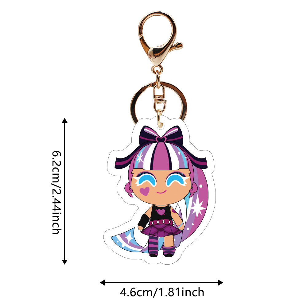 Wholesale  Cookie Acrylic Keychain  ACCVIP
