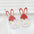 Wholesale 10pcs Easter Acrylic Colorful Cartoon Cute Bunny Earrings