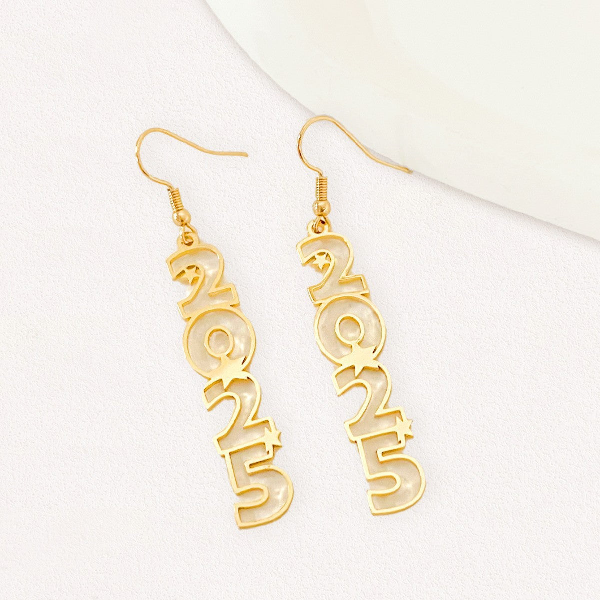 Wholesale  2025 Digital Modeling Simple Fashion Earrings