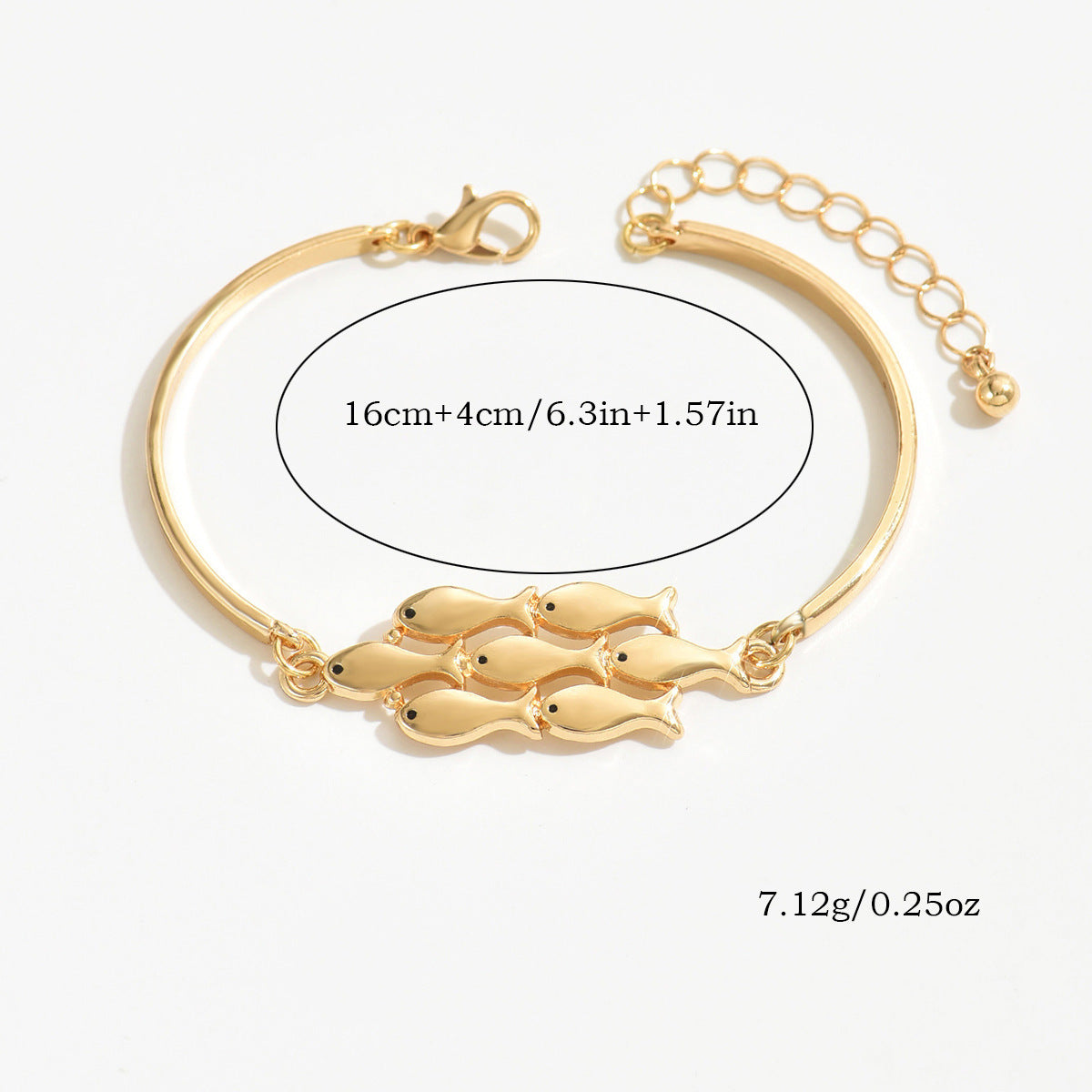 Wholesale  Gold Bracelet Gold Fish Bracelet