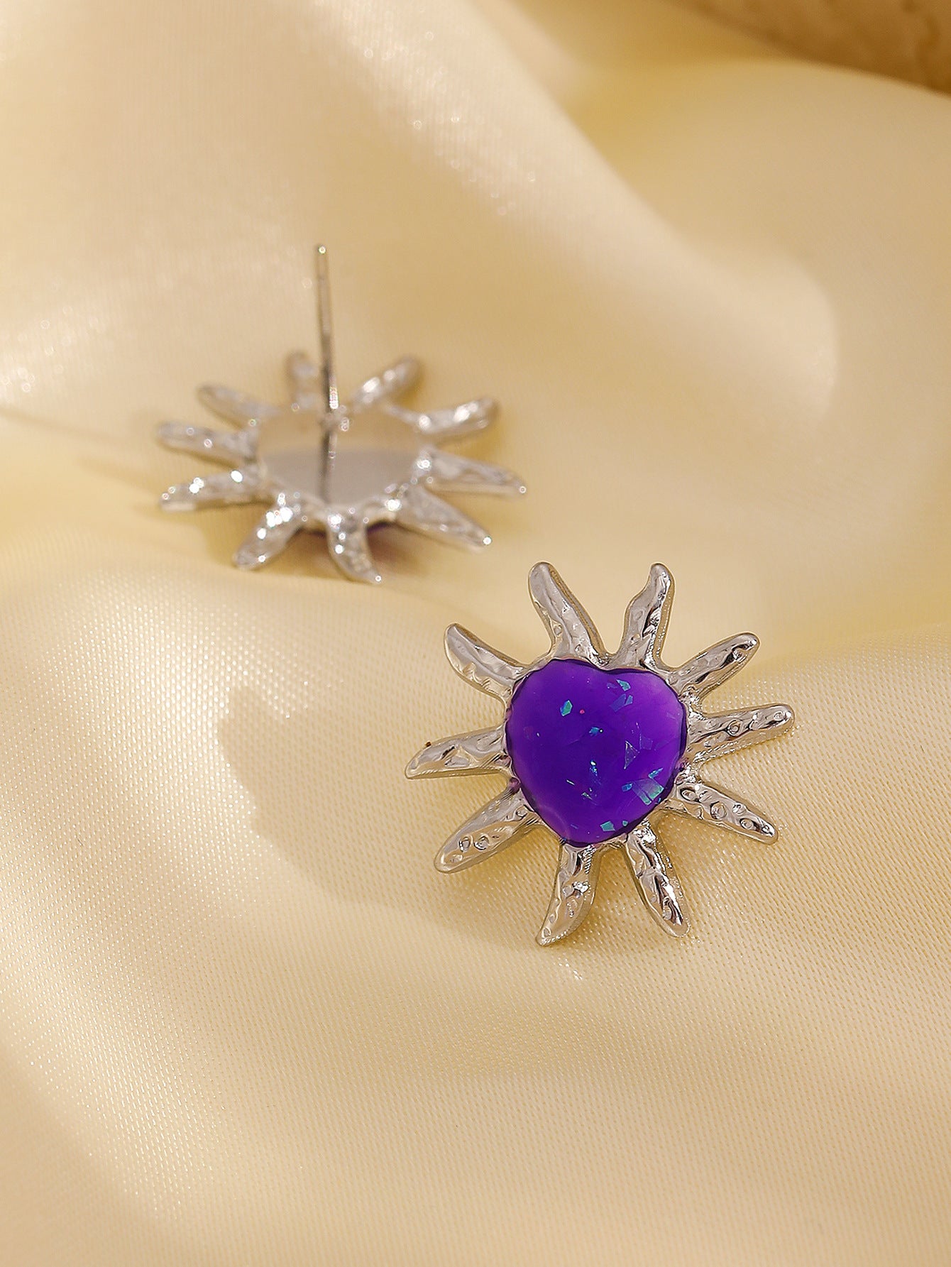 Wholesale starfish blue sea turtle earrings