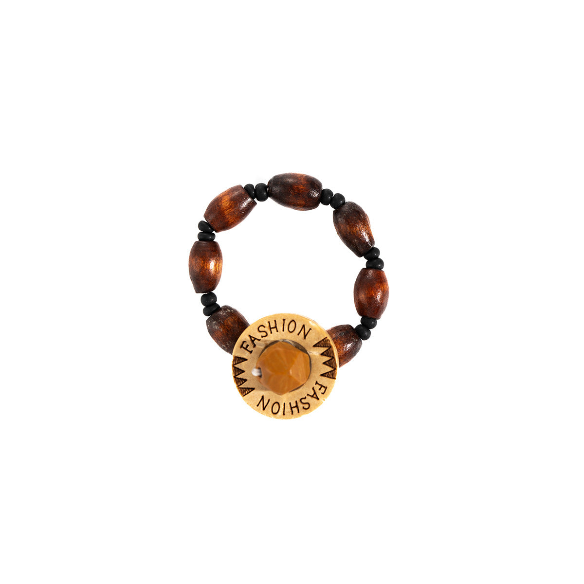 Wholesale Beads Vintage Button Ring