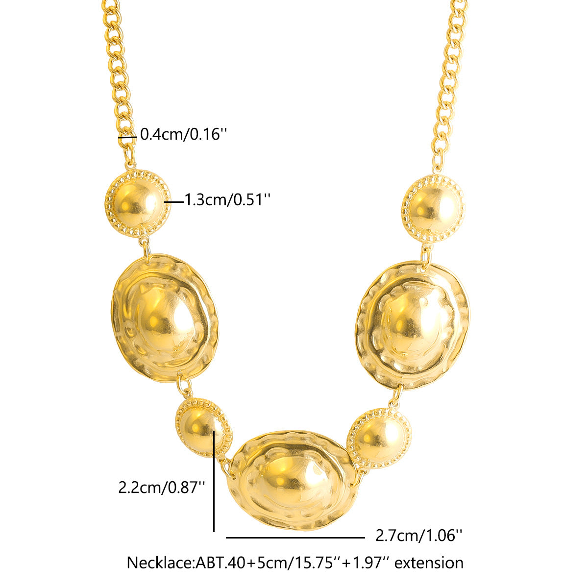 Wholesale Stainless steel statement earrings and necklace