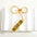 Wholesale metal gold key chain  mini gold bar keychains