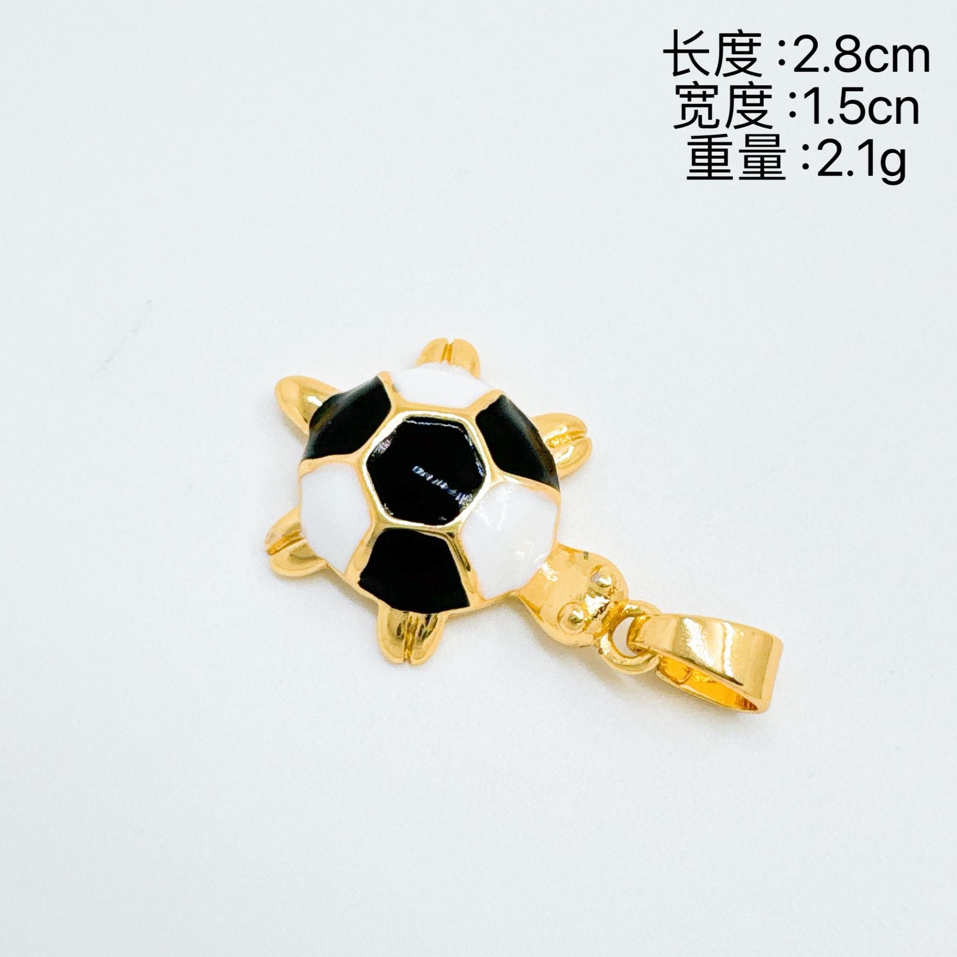 Wholesale Gold Plated Copper Ocean Turtle Enamel Pendant Necklace Fashion Jewelry Accessory for Party Gift Boutique Resale