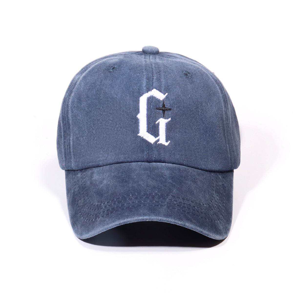 Wholesale Washed letter print baseball cap