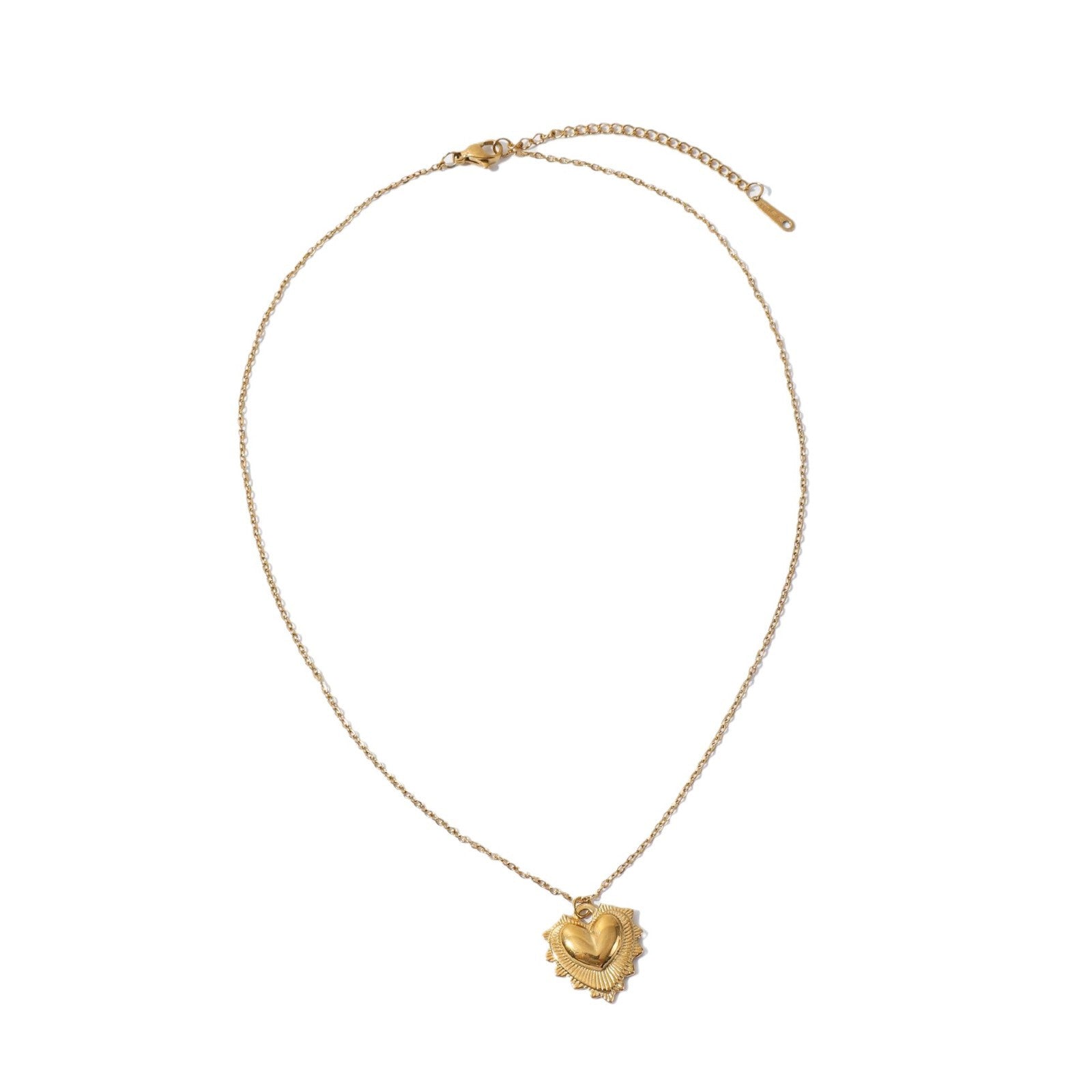 Wholesale  Stainless Steel Heart-shaped Pendant Necklace