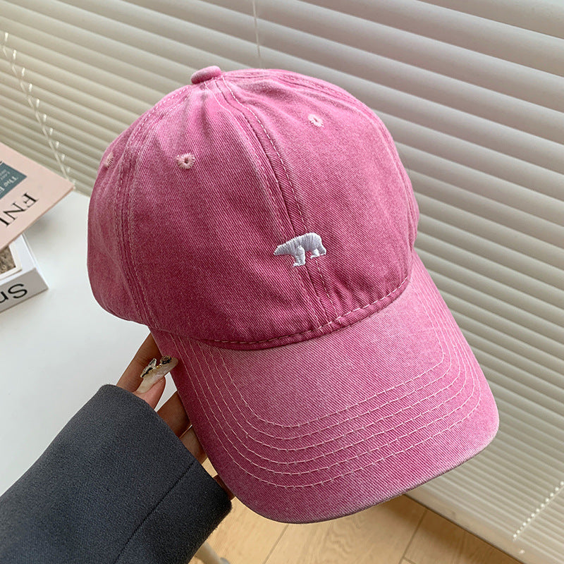 Wholesale Brushed Embroidered Visor Soft Top Baseball Cap Hat ACC-HT-JinKeyu002