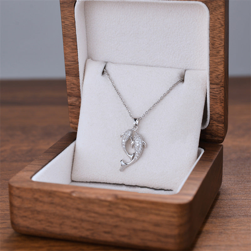 Wholesale Silver Titanium Steel Necklace ACC-NE-Quanx005