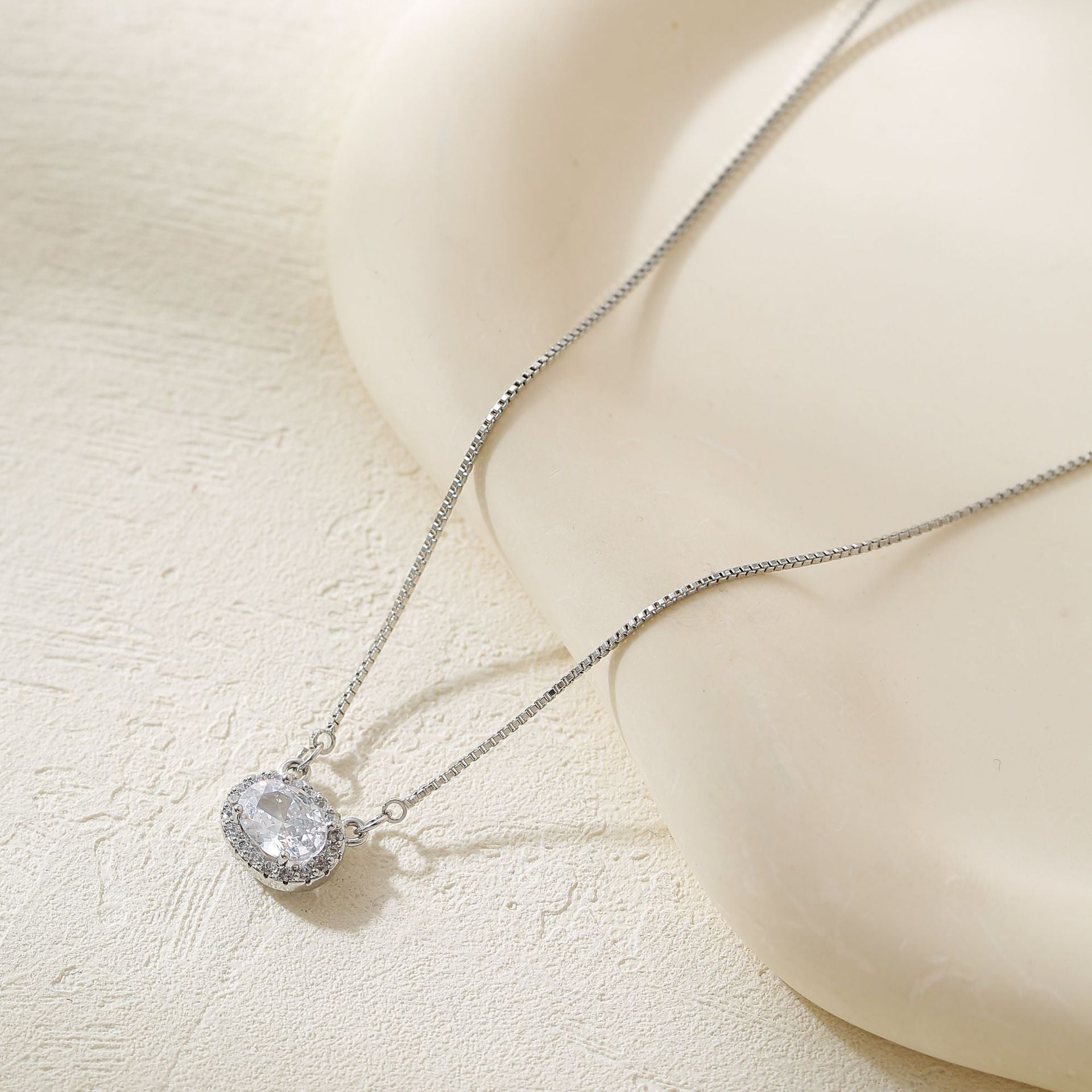 Wholesale Gold and Silver Two-color Necklace