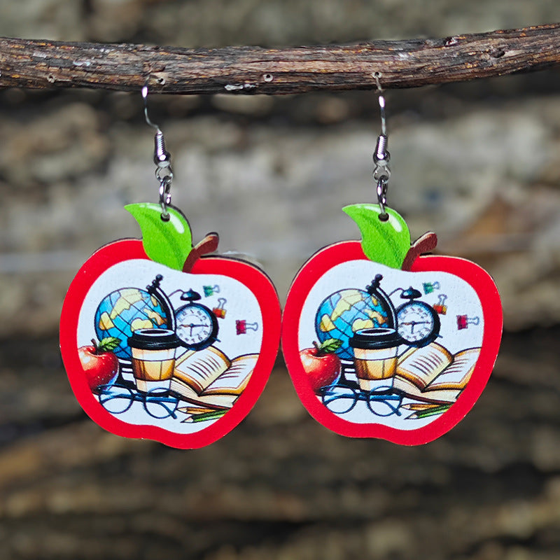 Wholesale Academy Style Earrings Graduation Season Creative Owl Earrings