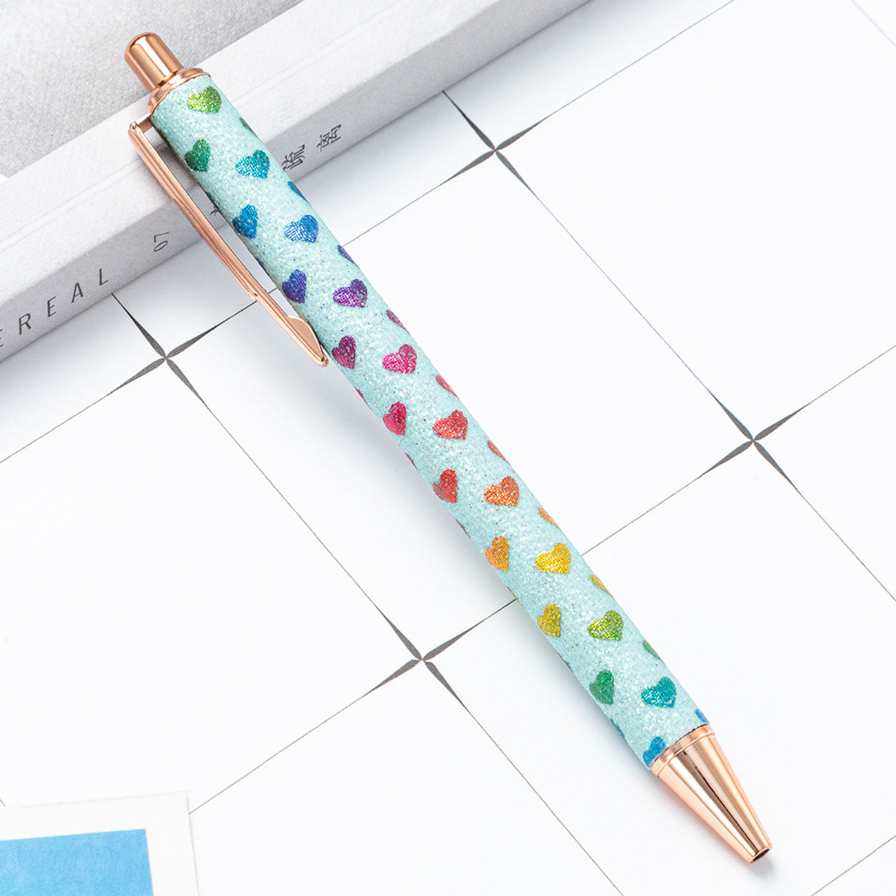 Wholesale Gradient Leopard Metal Ballpoint Pen