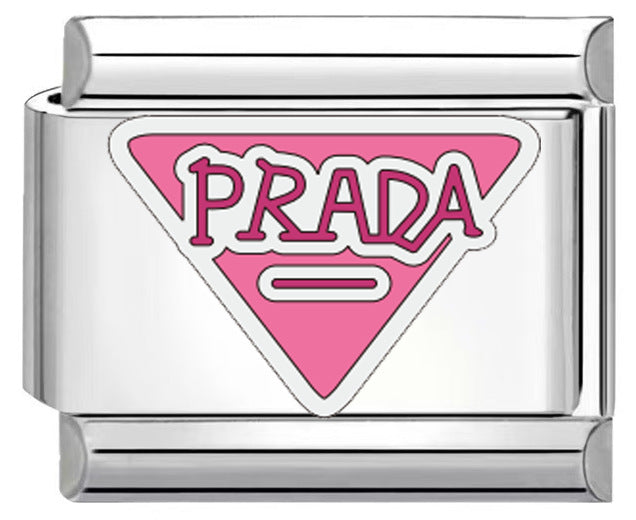 Wholesale 9mm Italian Charm Starter Bracelets DIY square Single Section Creative Stainless Steel Composable Bracelet