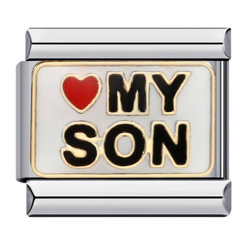 Wholesale Italian Charm Bracelet 9mm DIY Splicing Removable Family Elements Stainless Steel Composable Bracelet