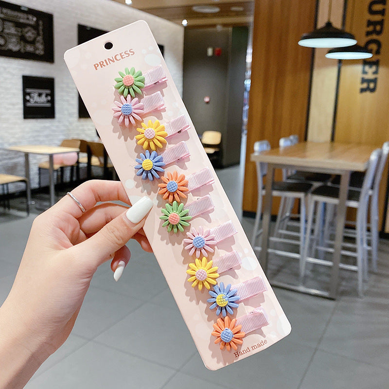 Wholesale Acrylic Cartoon cute  hairpin set