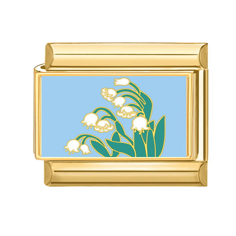 Wholesale Italian Charm Bracelet 9mm DIY Splicing Cute Creative Stainless Steel Composable Bracelet