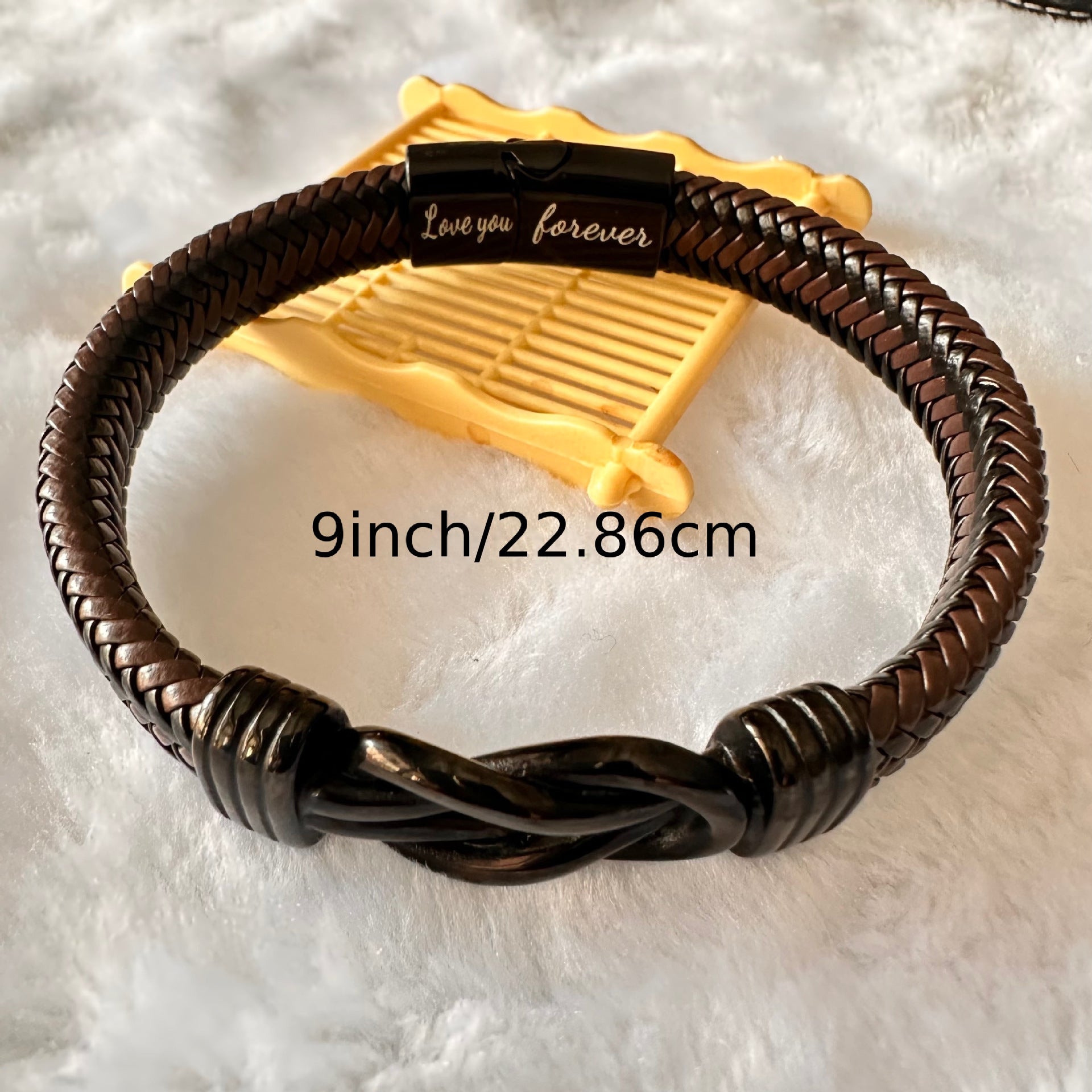 Wholesale Leather Bracelet Men's Magnetic Retro Punk Bracelet ACC-BT-Yima013