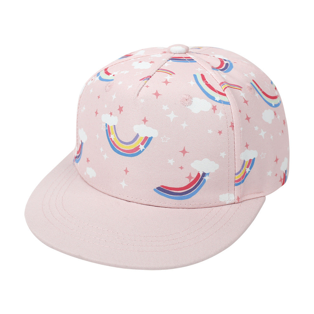 Wholesale Flat Brim Cartoon Print Children's Baseball Cap ACC-KH-Xiami001