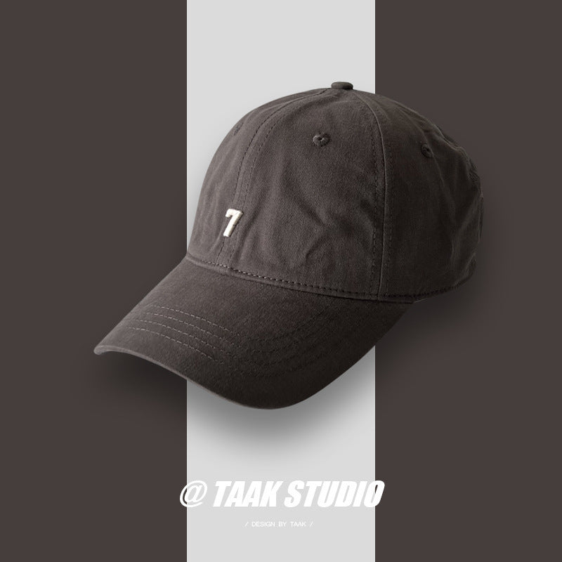 Wholesale Summer Number 7 Embroidered Baseball Cap Hat ACC-HT-UOSU002